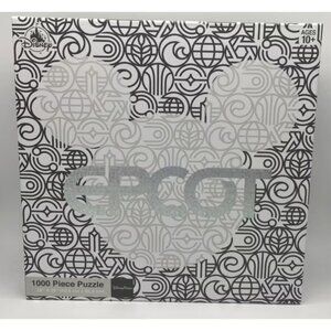 Disney Parks Epcot Spaceship Earth Light Collection Puzzle 1000pcs New with Box